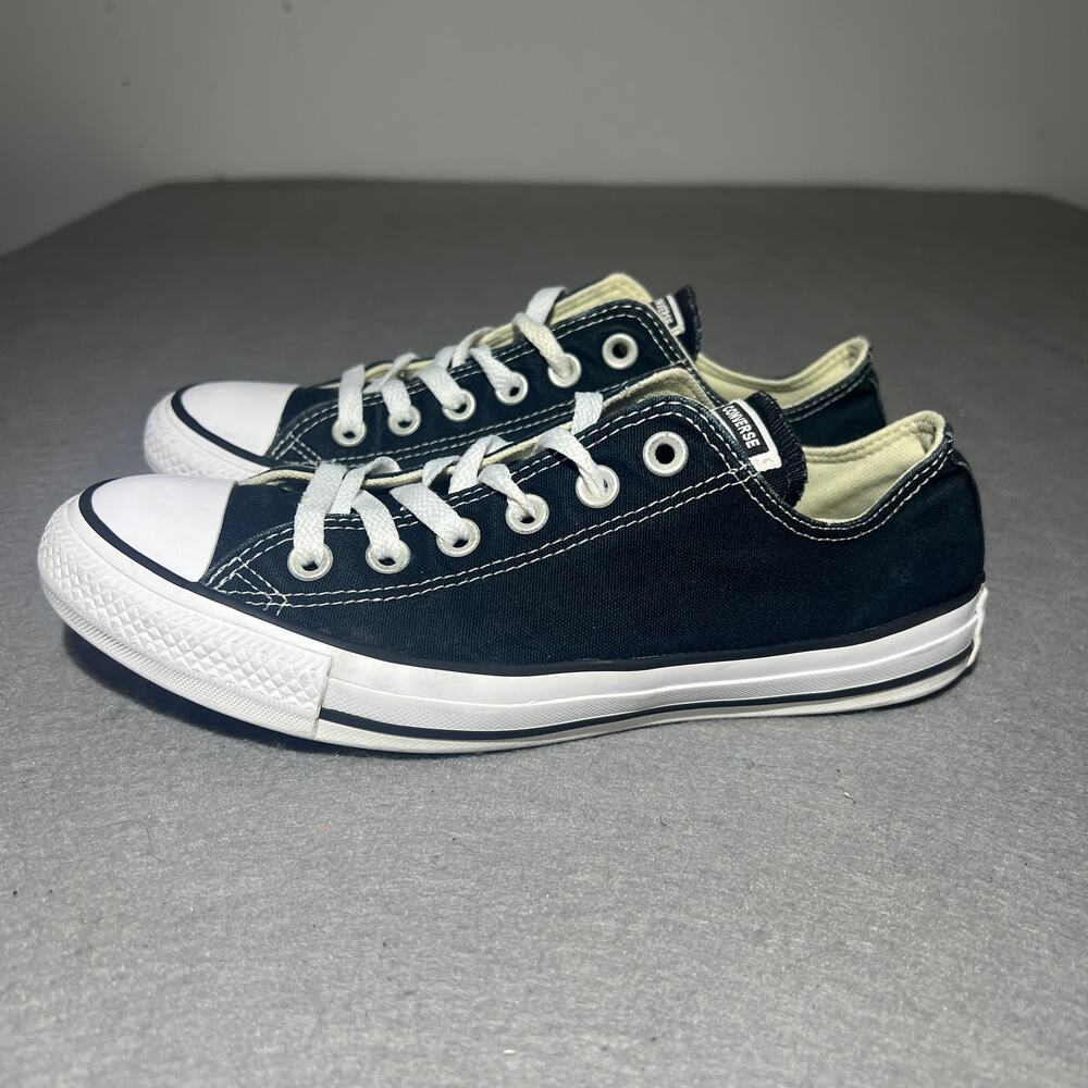 Converse All Star Low Top Black M6.5 W8.5 Sneakers